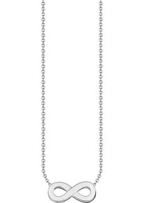 Thomas Sabo Damen Kette mit Anhänger "Infinity-Anhänger, KE2221-001-21-L45V, KE2221-413-39-L45V", 45, Silber 925 (Sterlingsilber), silber, Silber 925