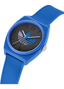 Damen Quarzuhr "PROJECT TWO GRFX", blau, adidas originals, Armbanduhren, Armbanduhr, Herrenuhr, Damenuhr, unisex, Resinarmband