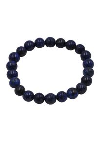 Steuer Damen Armband "Stretch mit Sodalith Kugeln blau", 18cm, Metallmix, blau, Metallmix, Armbänder