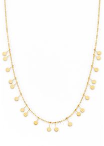 Firetti Damen Kette mit Anhänger "Schmuck Geschenk Gold 375 Halsschmuck Halskette Goldkette Ankerkette", Gelbgold 375, L: 45cm, gold, Gelbgold 375,