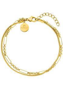 PURELEI Damen Armband "Schmuck Geschenk Unison Armschmuck Armkette, 22492", Edelstahl, gold, Edelstahl, Armbänder