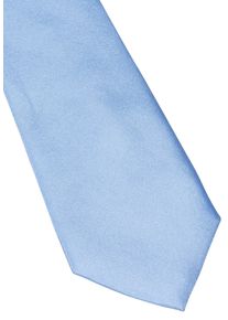 Eterna Herren Krawatte, blau, klassisch, Seide, Krawatten