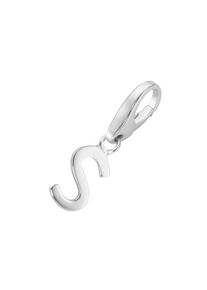 Damen Charm Buchstabe "Buchstabe S, Silber 925", silber, Giorgio Martello MILANO, Silber 925 (Sterlingsilber), Charms