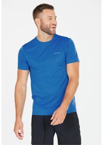 Endurance Herren Funktionsshirt "Vernon", blau, sportlich, Gr. S, unifarben, 100% Polyester, Shirts, im funktionalen Design mit Quick Dry-Funktion