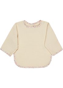 Sterntaler Baby Lätzchen "Ärmellätzchen Bauernhof, ecru", beige, Baumwolle, Lätzchen