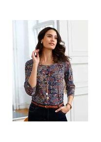 Print-Shirt Inspirationen "Shirt" Gr. 54, bunt (marine, terra, bedruckt) Damen Shirts