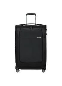 Weichgepäck-Trolley Samsonite "D'LITE" Gr. B/H/T: 46cm x 71cm x 29cm, schwarz Koffer Hartschalen-Koffer Reisekoffer TSA-Zahlenschloss im klassischen Design