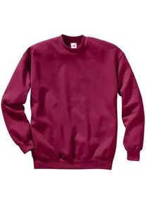 Sweatshirt Fruit of the Loom Gr. XXL, rot (weinrot) Herren Sweatshirts