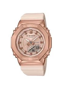 Chronograph Casio G-SHOCK Armbanduhren beige Damen Quarzuhr, Armbanduhr, Damen, Herren, digital, bis 20 bar wasserdicht