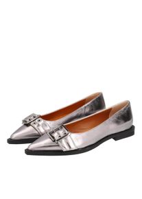 Thea Mika Ballerinas - Ballerinas - Gr. 38 (EU) - in Silber - f&uuml;r Damen