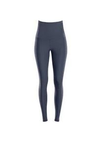 Leggings WINSHAPE "Functional Comfort HWL112C" Gr. L, Normalgrößen, grau (anthrazit) Damen Hosen Bauch-Weg-Effekt durch High Waist-Bund