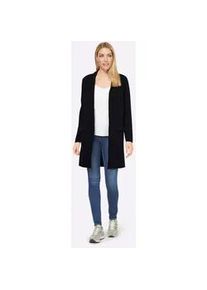 Strickjacke Heine Gr. 40, blau (marine) Damen Strickjacken