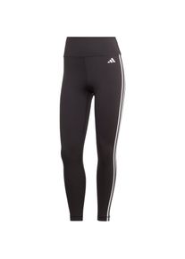 Adidas Train Essentials 3-Streifen Tights Damen - schwarz - Gr. L - Polyester/Elastan
