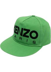Kenzo Caps & Mützen - Square Oversize Logo Baseball Cap - Gr. ONE SIZE - in Grün - für Damen