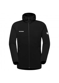 Mammut Aconcagua Light Midlayer Hooded Jacket Fleecejacke Herren (Gr S |schwarz)
