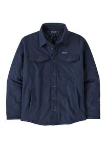 Patagonia Lightweight Insulated Fjord Flannel Shirt Freizeitjacke Herren (Gr XL |blau)