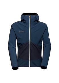 Fleecejacke Mammut Eiger Speed ML Hybrid Hooded Jacket Herren (Gr S |blau)