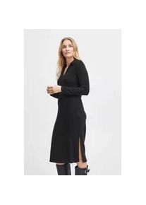 Jerseykleid Fransa "Fransa FRHenley" Gr. XS, US-Größen, schwarz Damen Kleider