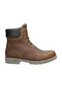 Schnürstiefel Panama Jack "Panama 03 Igloo" Gr. 42, braun (c11-nappa-grass-cuero-bark) Herren Schuhe Stiefel mit Lammfell