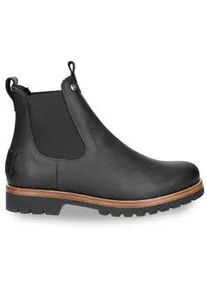 Chelseaboots Panama Jack "Burton Igloo C1" Gr. 43, schwarz Herren Schuhe mit kuscheligem Lammfellfutter