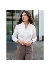 Langarmbluse Inspirationen Gr. 54, beige (ecru) Damen Blusen