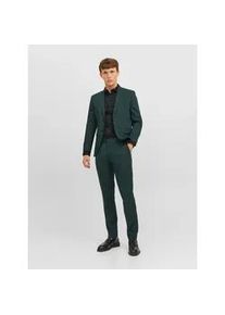 Jack & Jones Anzug JACK & JONES "JPRFRANCO SUIT NOOS" Gr. 48, N-Gr, grün (darkest spruce fit:super slim fit) Herren Anzüge