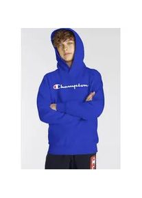 Kapuzensweatshirt Champion "Hooded Sweatshirt" Gr. XL (164/170), blau (bai) Kinder Sweatshirts