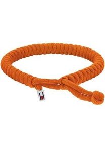 Armband Tommy Hilfiger "AXEL, 2790592, 2790593, 2790594, 2790595" Armbänder Gr. Nylon-Edelstahl, orange-edelstahlfarben-weiß-blau-rot Herren