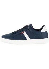 Levi's Sneaker LEVI'S "ARCHIE" Gr. 42, blau (navy-weiß) Herren Schuhe Freizeitschuh, Halbschuh, Schnürschuh mit Kontrastbesatz