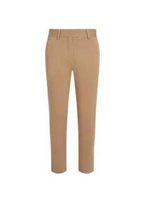 Stretch-Hose Tommy Hilfiger Gr. 44, N-Gr, beige Damen Hosen mit Logostickerei