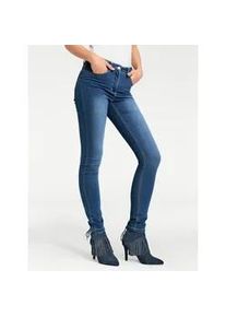 Stretch-Jeans Heine Gr. 34, Normalgrößen, blau (blue stone) Damen Jeans