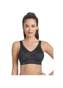 Sport-BH Anita ACTIVE "light & firm" Gr. 80, Cup B, schwarz Damen BHs Cup A-E, anschmiegende nahtlose Microfaser