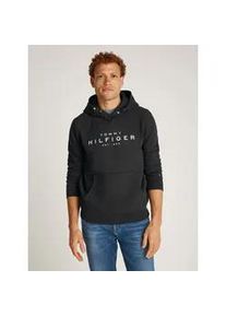 Hoodie Tommy Hilfiger "TOMMY HOODY" Gr. L, schwarz Herren Sweatshirts mit Logo