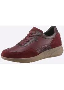 Sneaker Casual Looks Gr. 42, rot (bordeaux) Damen Schuhe