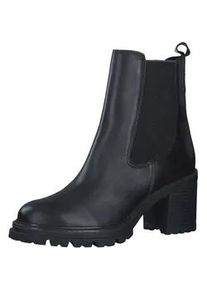 Chelseaboots Marco Tozzi Gr. 37, schwarz Damen Schuhe Blockabsatz, Chunky Boots, Stiefelette mit Feel Me-Ausstattung