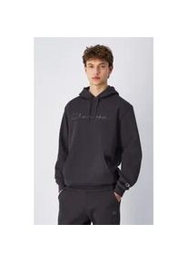 Kapuzensweatshirt Champion "Hooded Sweatshirt" Gr. S (44/46), grau (pha) Herren Sweatshirts