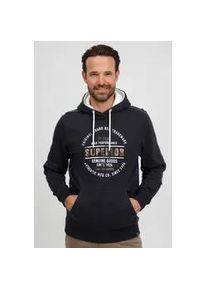 Hoodie FQ1924 "FQ1924 FQThorin" Gr. M, blau (navy blazer) Herren Sweatshirts