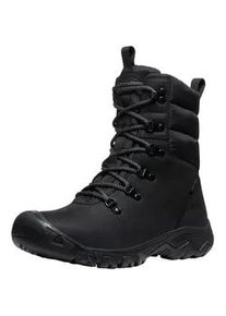 Winterstiefel Keen "GRETA BOOT WP" Gr. 40,5, schwarz Damen Schuhe Snowboots Snowboots, Winterboots, Winterschuhe, wasserdicht