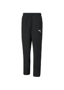 Trainingshose Puma "TEAMRISE SIDELINE PANTS" Gr. XXL, N-Gr, schwarz-weiß (Puma schwarz, Puma weiß) Herren Hosen