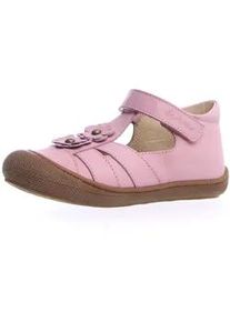 Sandale Naturino "Naturino MAGGY" Gr. 24, rosa Kinder Schuhe mit Blütenapplikation