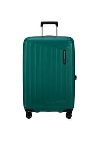 Hartschalen-Trolley Samsonite "NUON 69" Gr. B/H/T: 45cm x 69cm x 28cm 79 l, grün (pine green) Koffer Reisekoffer Aufgabegepäck für Flugreisen TSA-Zahlenschloss