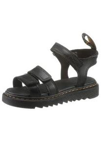 Sandale Dr. Martens "Klaire" Gr. 35, schwarz Kinder Schuhe Sommerschuh, Klettschuh, Sandalette, mit cooler Plateausohle