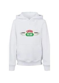 Hoodie F4NT4STIC "F4NT4STIC Kinder Friends Central Perk -BLK with Basic Kids Hoody" Gr. 134/140, weiß Jungen Sweatshirts Sweatshirt