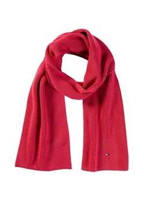 Strickschal Tommy Hilfiger "SMALL FLAG SCARF" pink (heritage pink) Baby Modetücher mit Logostickerei