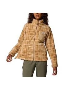 Fleecejacke Columbia "West BendTM Print Full Zip II" Gr. M (38/40), braun (camel brown) Damen Jacken