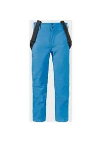 Schöffel Latzhose SCHÖFFEL "Ski Pants Weissach M" Gr. 48, Normalgrößen, blau (8275 - blau) Herren Hosen