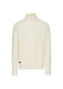 Rollkragenpullover Camel Active Gr. M, beige (cream) Herren Pullover in Strick-Qualität