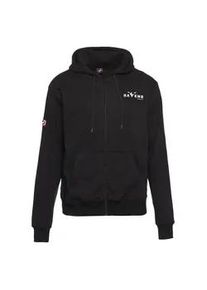 Sweatjacke DEF "DEF" Gr. S, schwarz Herren Sweatjacken