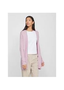 Strickjacke Vila "VIRIL OPEN L/S KNIT CARDIGAN - NOOS" Gr. S (36), winsome orchid detail:melange Damen Strickjacken