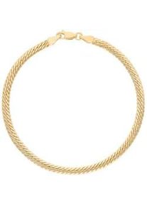 Armband Lady Armbänder Gr. Metall-Gold, goldfarben (gelbgold 585 + gelbgold 585) Damen